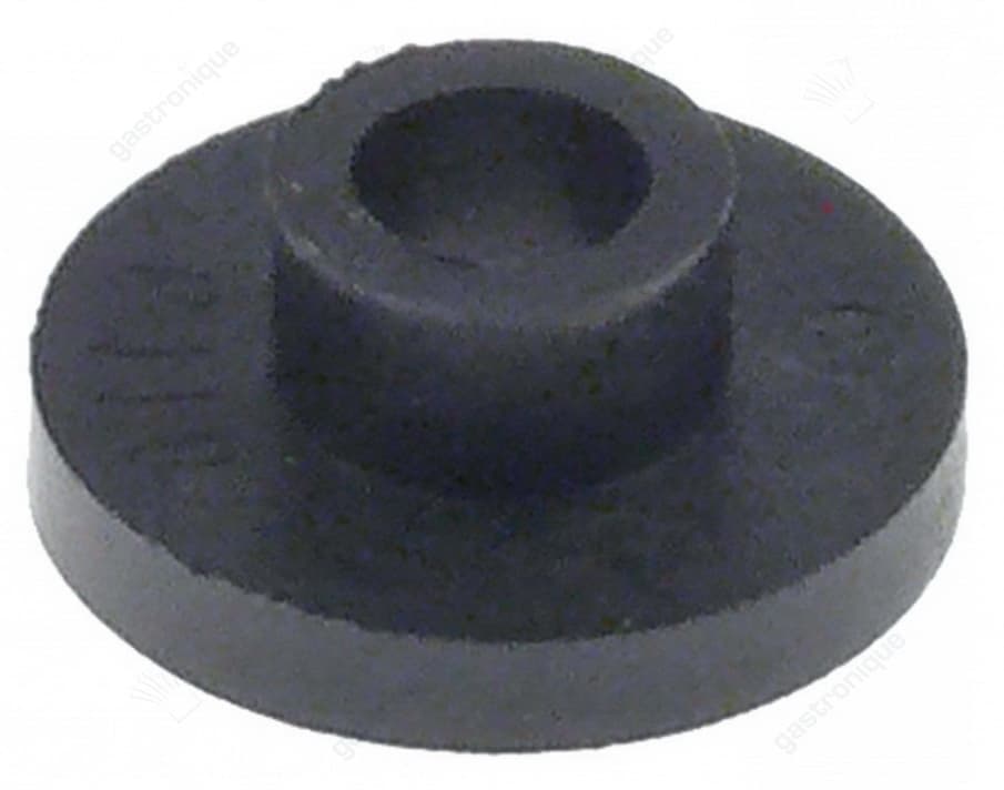 bus voor scharnier ID ø 6mm ø 20mm zwart H 8mm vpe 1stuk - Image 1