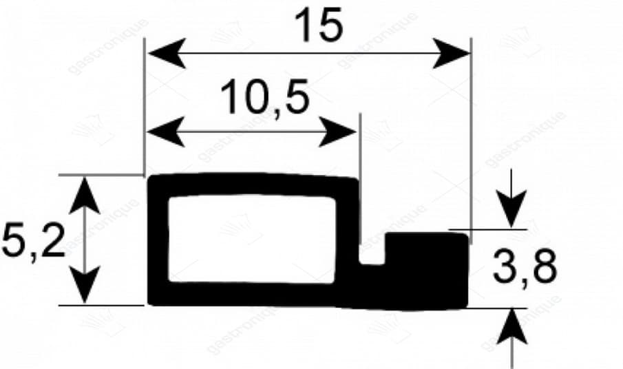 deurrubber voor oven - Image 1