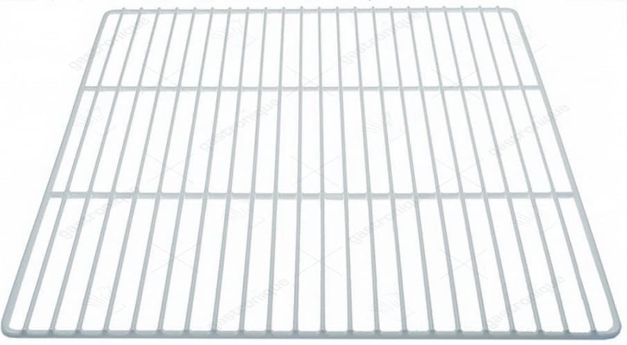 draadrooster B 530mm D 650mm GN 2/1 staal kunststof gecoat draadsterkte buitenring 8mm