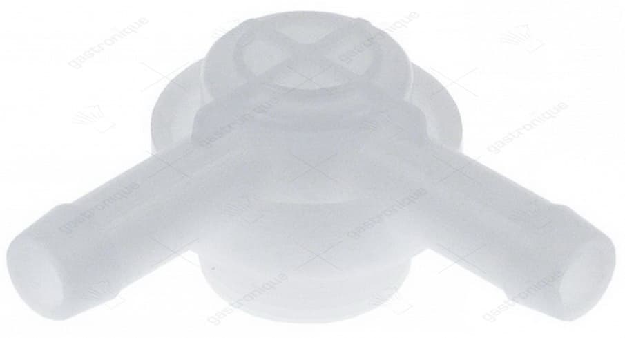 behuizing voor terugslagklep L 71mm B 56mm H 32mm slang ø 12mm