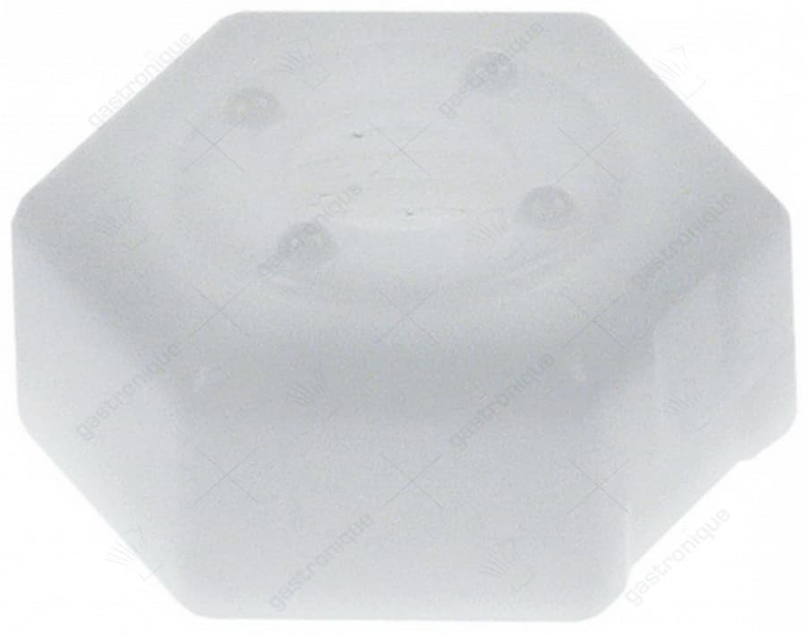 moer L 32mm B 32mm H 25mm draad M26x1,5 SB 32 kunststof