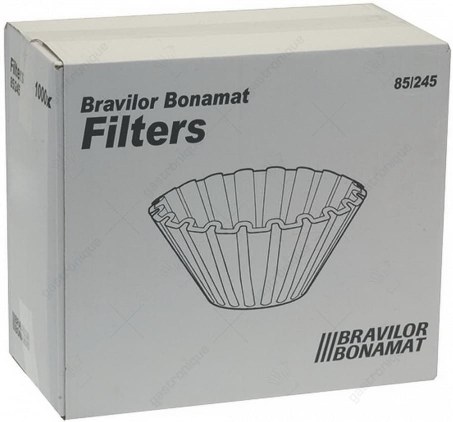 basket paper filter ø 85/245 mm 1000pcs
