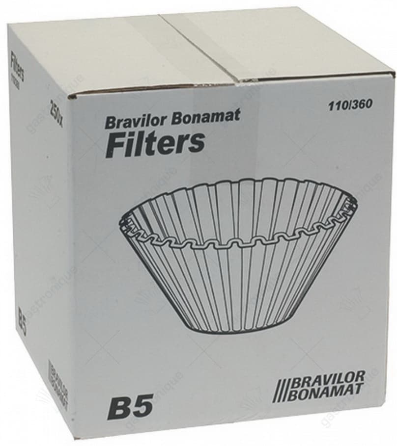 basket paper filter ø 110/360 mm 250pcs