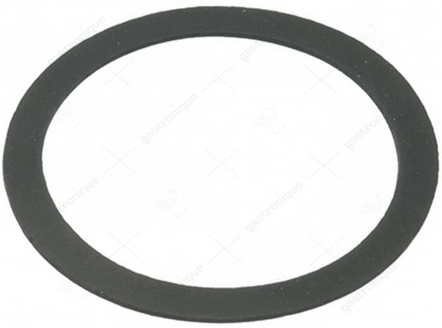 rubber shim ø 70x57x1 mm