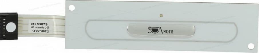 push-button panel membrane 1 button
