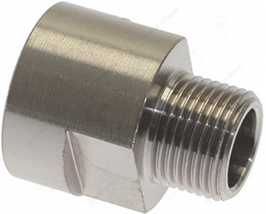 straight fitting ø 3/8"m-3/8"f - Image 1