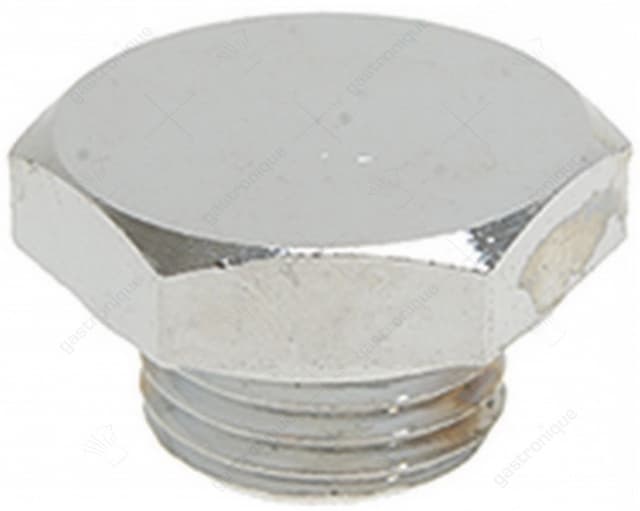 cap ø 1/4"m nut 17 mm h12.5 - Thumbnail 2