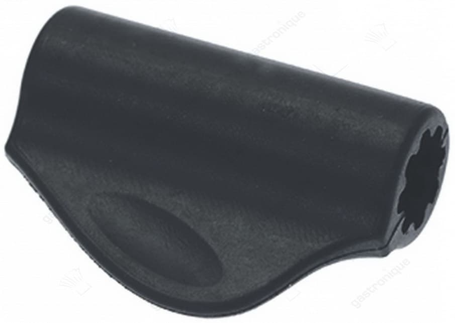 burn prevent.rubberpiece f/pipe ø 10 mm
