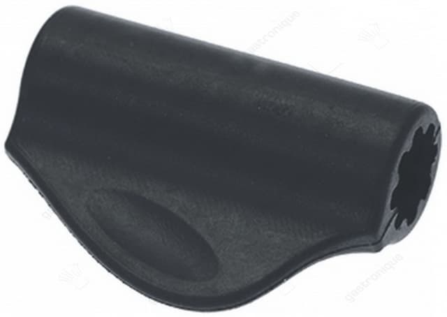 burn prevent.rubberpiece f/pipe ø 10 mm - Thumbnail 1