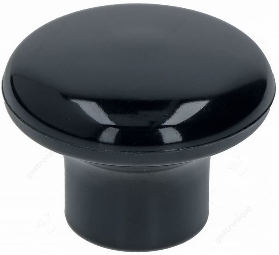 knob for oven ø 45 mm m10x1 black