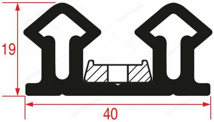 gasket for cold room 67 2500 mm