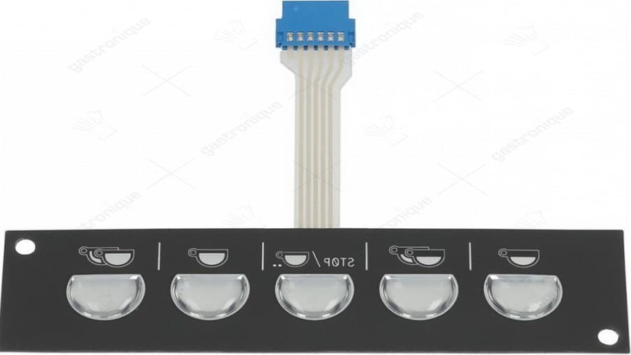 push-button panel 5 buttons - Image 1