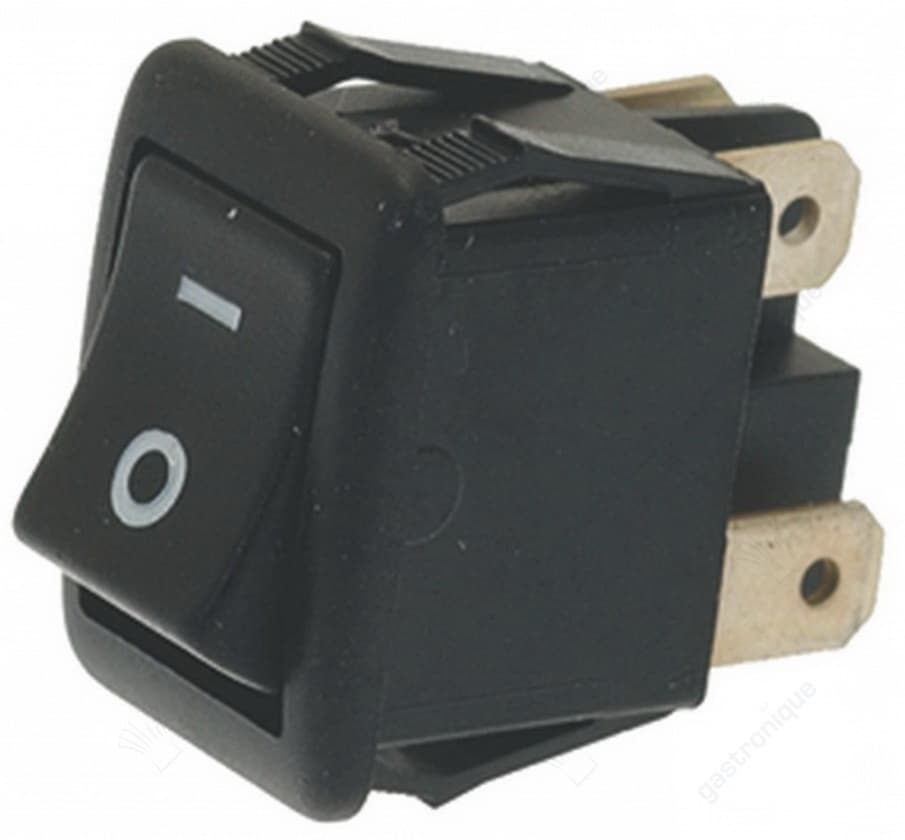 schakelaar 5501204 INTERRUTTORE BIPOLARE NERO 10A 250V