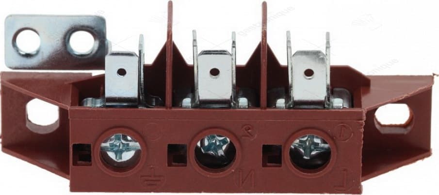 terminal block 3-poles fv110 40a 450v
