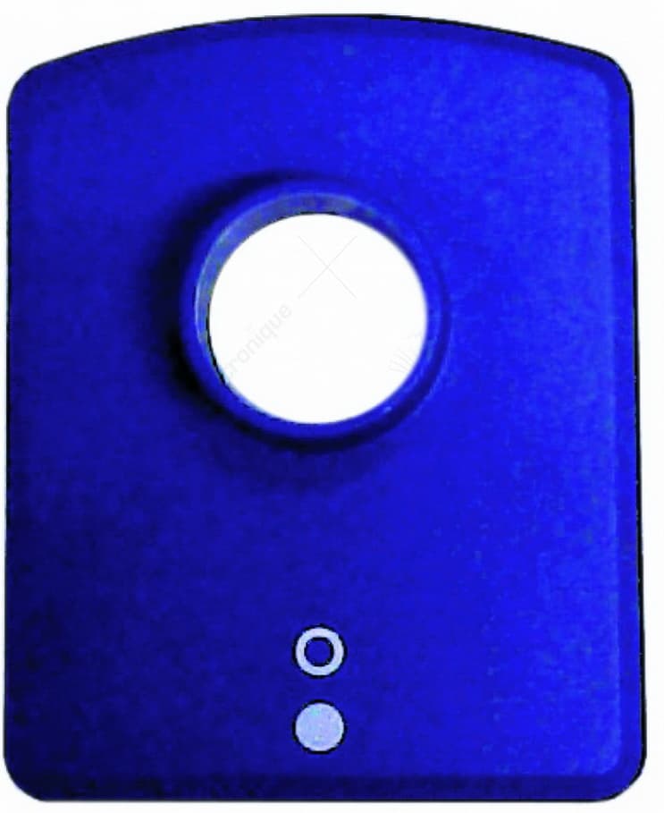 ring nut blue screen printed for knob