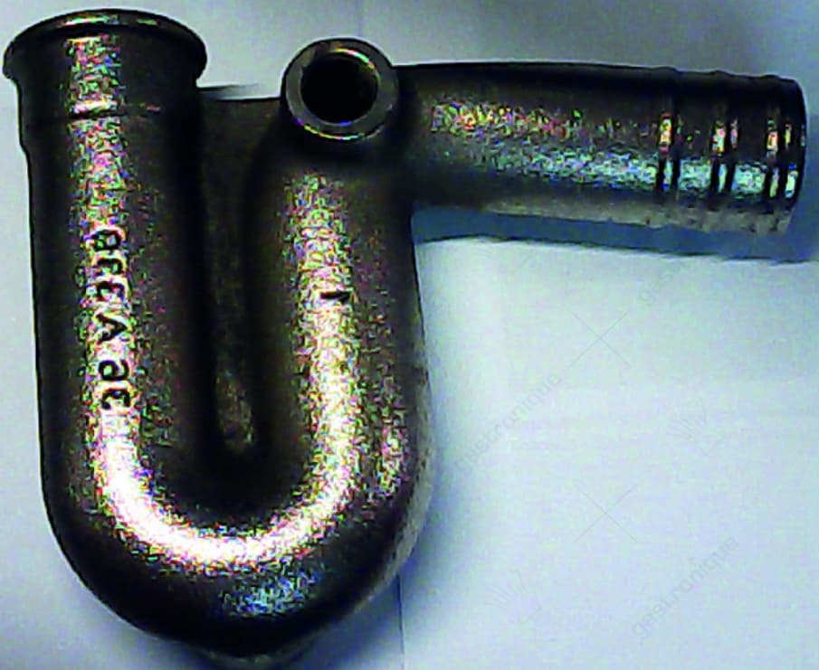 drain siphon of cast iron