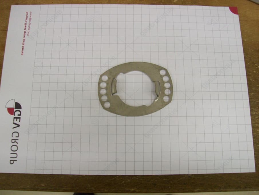 Rändelstellschraube Ø35mm  M6  Länge 30mm