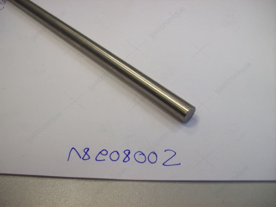 curtain shaft ø 8x666 mm