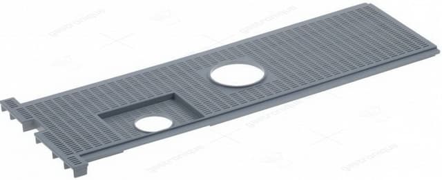 filter voor vaatwasser L 534mm B 200mm - Thumbnail 3