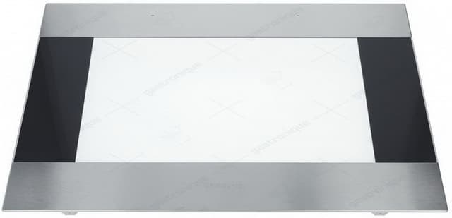 glass external oven door 603x435 mm - Thumbnail 2
