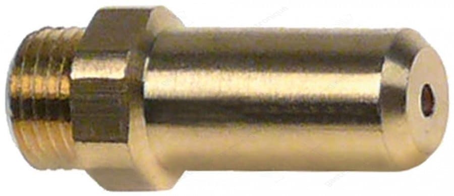gasinspuiter draad M10x1 boring ø 1,5mm SB 12