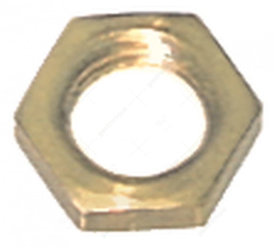 moer draad M8x1 H 3mm koper type SEF 1