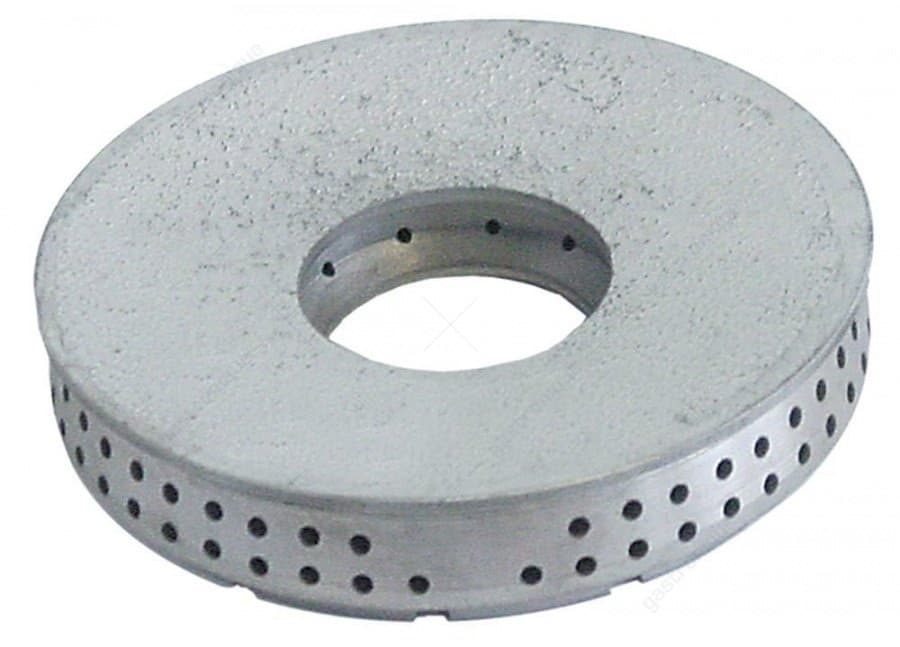 branderdeksel ø 120mm 9,3kW met centraal gat