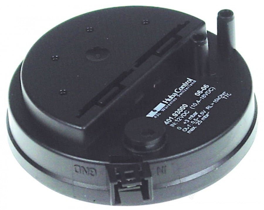 pressostaat ø 84mm drukbereik 0-3mbar voor vochtigheidsmeter aansluiting 6mm - Image 1