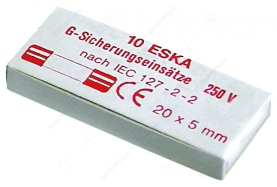 ZEKERING VERSNELLEND ø 5x20 mm - 10 STK