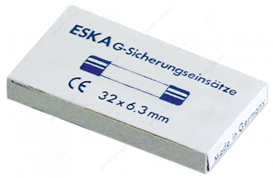 fusible temporise ø 6,3x32 mm - 10 pcs
