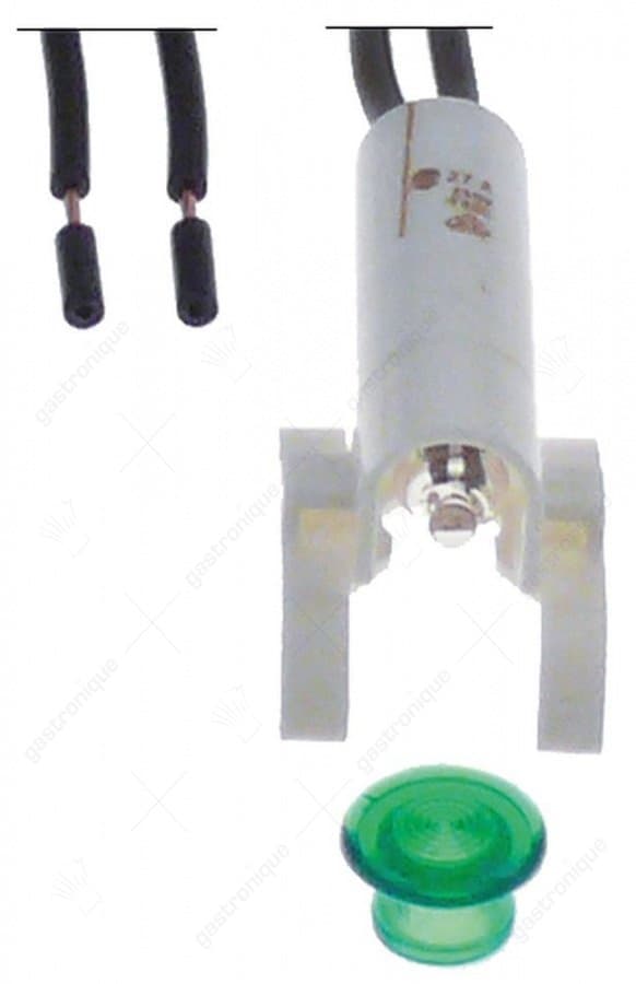 voyant vert 230v ø 8 mm