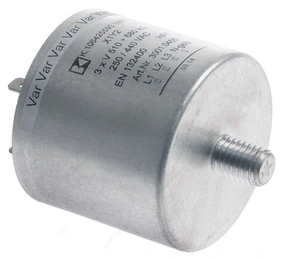 interf. suppres. filter 250/440vac