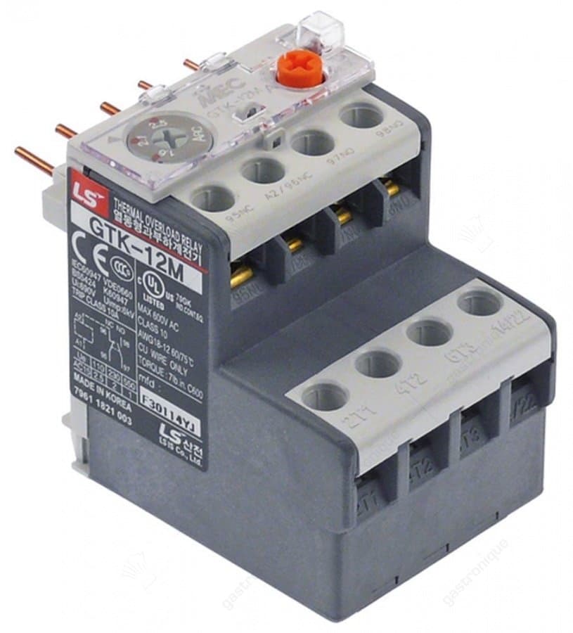 motorbeschermschakelaar instelbereik 1,6-2,5A type GTK-12M LS Industrial Systems