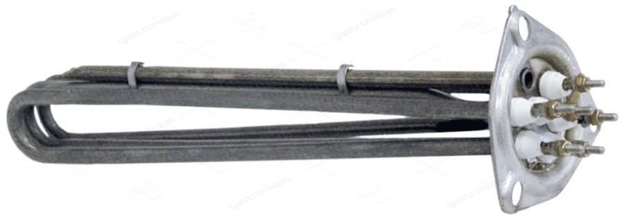 verwarmingselement 6000W 400V inbouw ø 57,5mm VC 3 L 324mm B 43mm H 34mm aantal thermostaathulzen 1 - Image 1