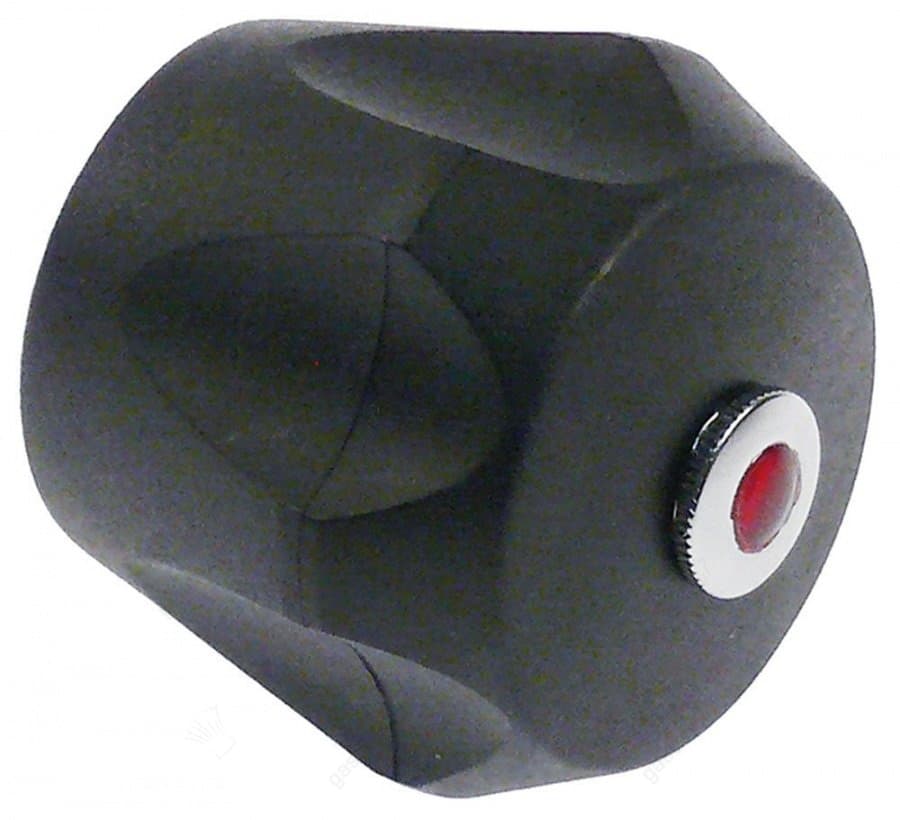 stergreep warm asafname 7x7mm ø 55mm inbouwdiepte 22mm