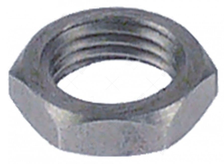 moer draad 1/4" H 5mm SB 17 RVS vpe 1stuk