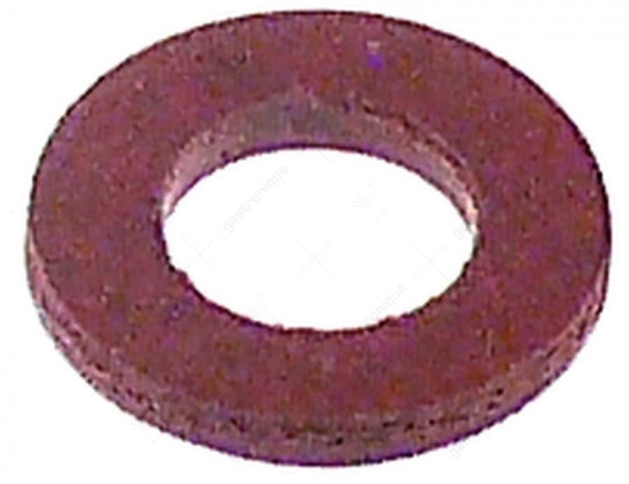 vlakpakking fiber OD ø 12mm ID ø 6,2mm materiaaldikte 1,5mm vpe 1stuk