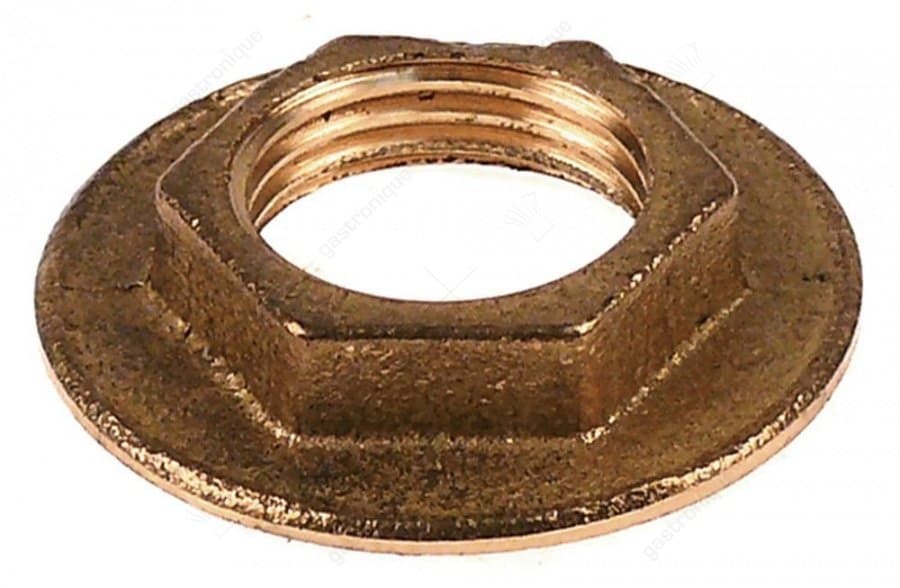 contre-ecrou en laiton 1/2"