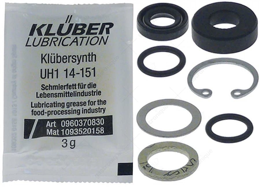 reparatieset schachtpakking pakking en vet voor heteluchtoven SCC, CM61-202 vanaf 06/2007