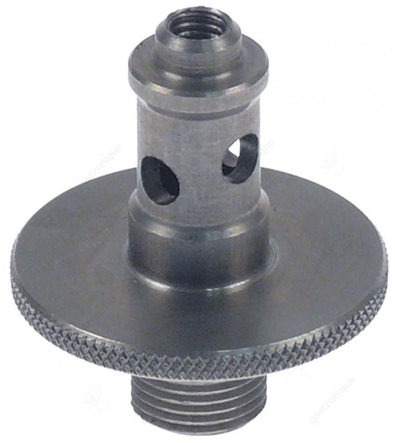 naspoelarmhouder H 38mm D1 ø 32mm D2 ø 12mm