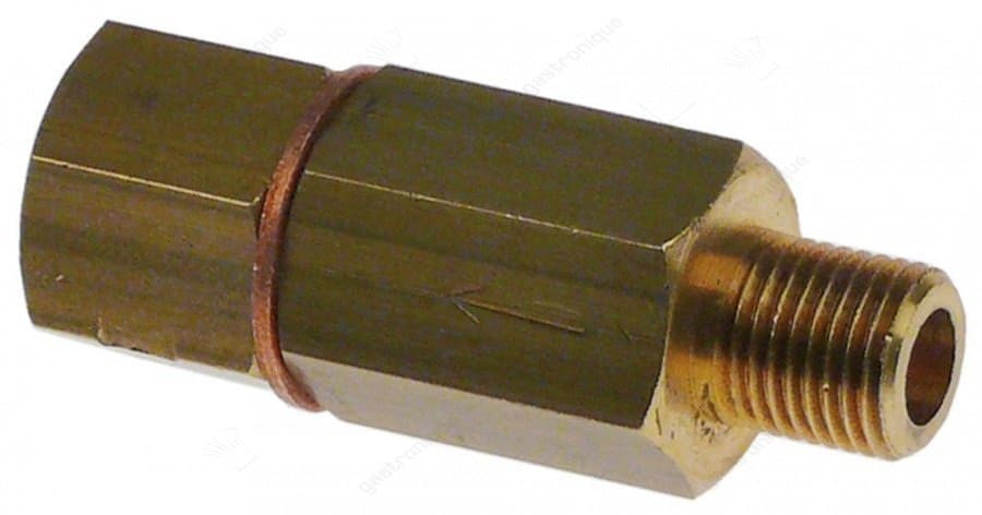 clapet anti-retour ø 1/4"f-1/4"m