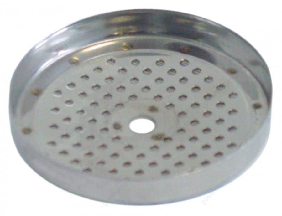 douche zeef ø 58mm H 11mm gat ø 6mm