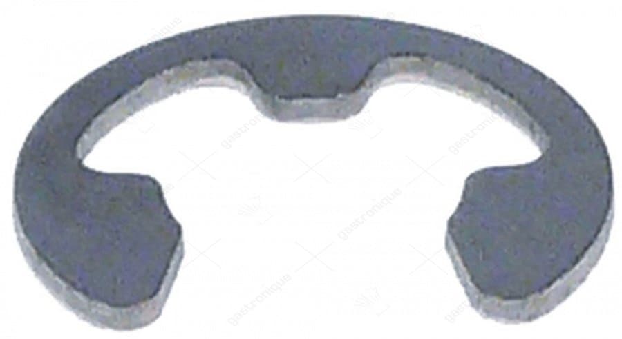 zekering E D1 ø 9mm D2 ø 18mm RVS DIN 6799 dikte 1,1mm voor schacht ø 10-14mm