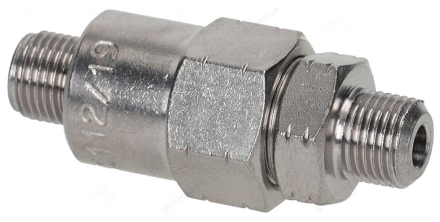 terugslagventiel ingang 1/8" uitgang 1/8" L 30mm