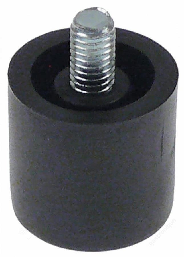 apparaatvoet draad M5 ø 19mm H 18mm