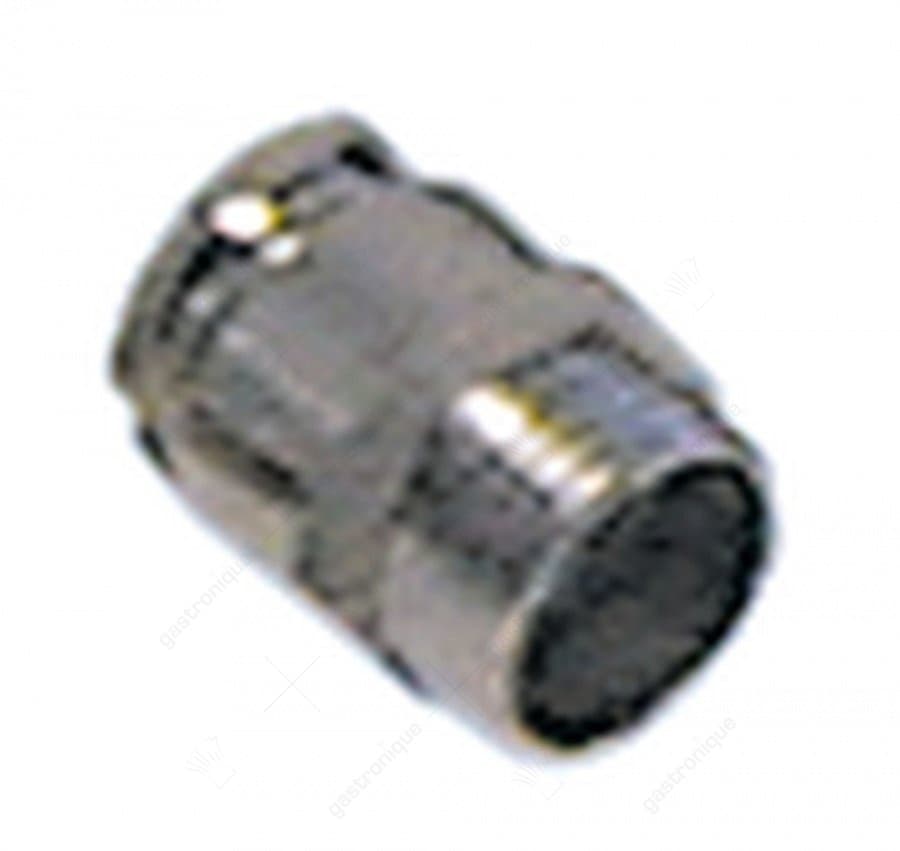 kabelwartel draad PG9 kabel ø 6,0-8,0mm inbouw ø 15,2mm messing vernikkeld - Image 1