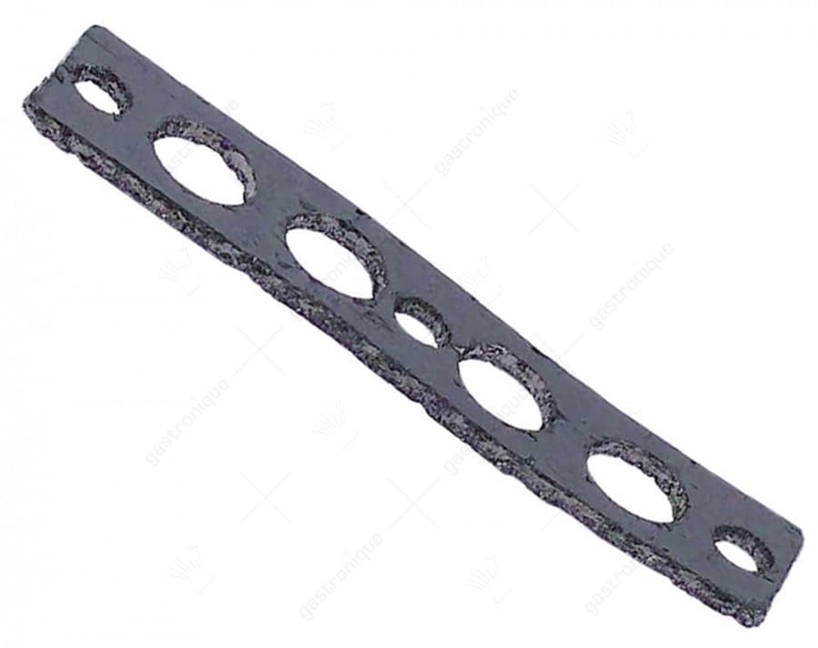 pakking L 100mm B 22mm D1 ø 12mm D2 ø 7mm grafiet