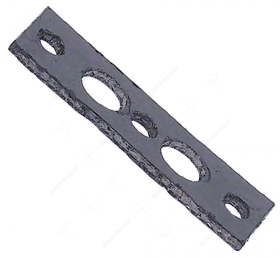 pakking L 69mm B 22mm D1 ø 12mm D2 ø 6mm grafiet materiaaldikte 2mm voor verwarmingslelement