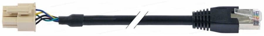 datakabel L 1800mm 6-polig voor heteluchtoven SCC, CM stekertype