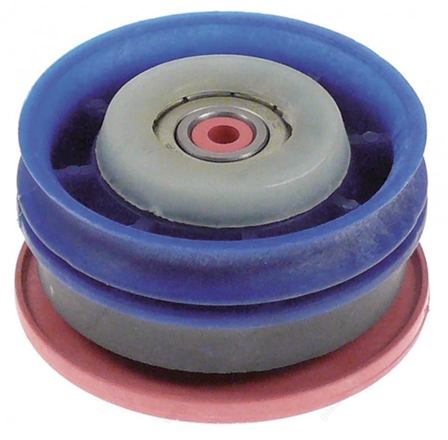 poelie schijf ø 54mm totale breedte 27mm kunststof